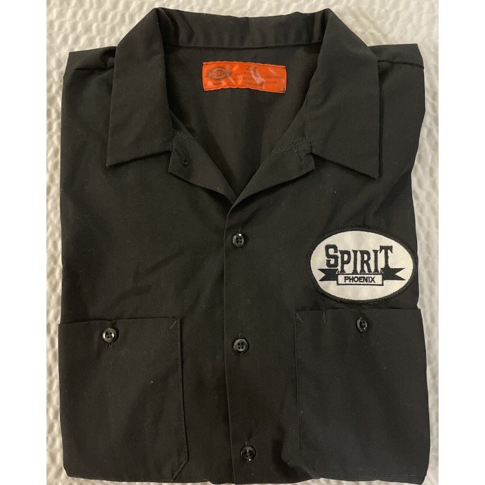 Dickies Spirit Phoenix Car Club Sport Shirt In Black and Gray Size  XXL